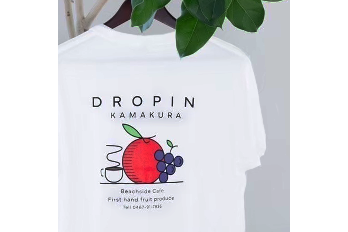 DROP INオリジナルTシャツ 【White / L】